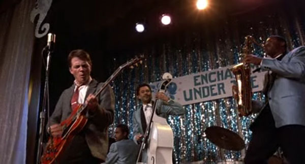 Marty standing in for Starlight&acute;s lead guitarist